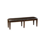 Standard Furniture Bella 16849 Upholstered Bench - Cherry