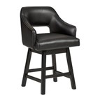 Signature Design by Ashley Tallenger D380-924 Upholstered Swivel Barstool