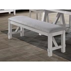 New Classic Furniture Maisie D1903 Dining Bench - White