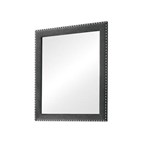 Coaster Furniture Melody 223384 Upholstered Dresser Mirror - Grey