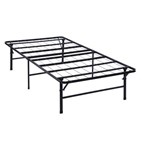 Coaster Furniture Mabel 305957KW Metal California King Support Platform Bed - Black