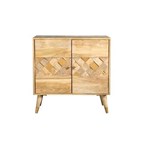 Coaster Furniture Alyssum 953459 2-door Mango Wood Accent Cabinet - Natural