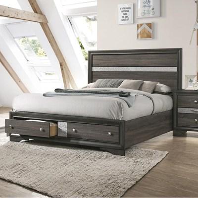 Acme Furniture Naima 25970Q Queen Bed with Storage