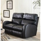 Catnapper Angelo 64462 Power Reclining Loveseat - Black