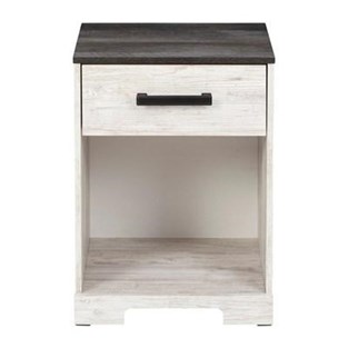 Signature Design by Ashley Shawburn EB4121-191 One Drawer Night Stand (Nightstands - 1 Drawer)