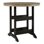 Signature Design by Ashley Fairen Trail P211-613 Round Bar Table with Umbrella Option