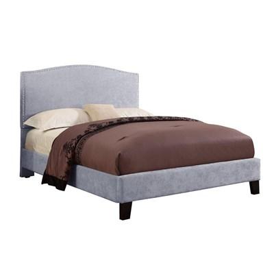 Emerald Home Furnishings Colton B126-09HBFBR-03 Full Platform Bed - Grey