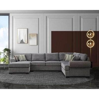 Nova Wholesale Furniture Millwood Millwood-LAF LAF Sectional - Pewter