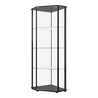 Coaster Furniture Zenobia 953234 4-shelf Curio Cabinet Display Case - Black