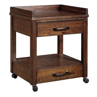 Signature Design by Ashley Baldridge H675-11 Printer Stand (Office Desk Components - Storage Unit)