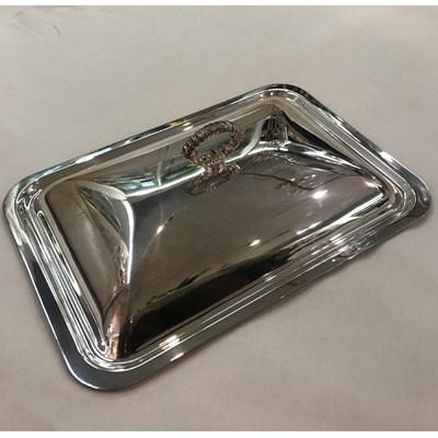 Reed & Barton English Gallery Rectangular Baker Lid (Tureens/Casseroles)