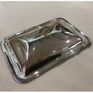Reed & Barton English Gallery Rectangular Baker Lid (Tureens/Casseroles)