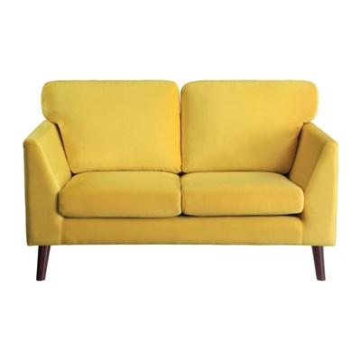 Homelegance Tolley 9338YW-2 Love Seat - Yellow