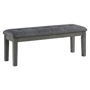 Signature Design by Ashley Hallanden D589-00 Large Upholstered Dining Room Bench (Dining Seating - Benches)