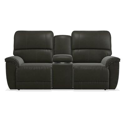 La-Z-Boy Norris Power Reclining Loveseat with Console - Shitake