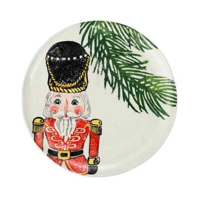 Vietri Nutcrackers Red Salad Plate (Plates - Salad)