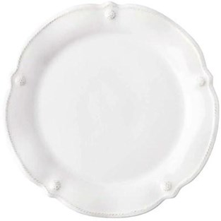 Juliska Berry & Thread Whitewash Flared Cocktail Plate (Plates - Dessert)