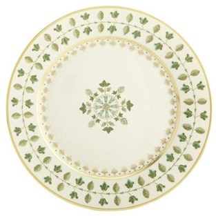 Robert Haviland & C. Parlon Matignon Green Dinner Plate (Plates - Dinner)