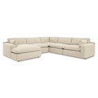 Benchcraft Elyza 10006S6 5 pc Sectional with Chaise