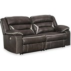Signature Design by Ashley Kincord 13104S7 2 pc Power Reclining Sectional Loveseat