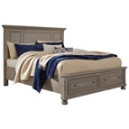 Signature Design by Ashley Lettner B733B31 Queen Panel Storage Bed