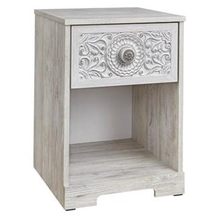 Signature Design by Ashley Paxberry EB1811-291 One Drawer Night Stand (Nightstands - 1 Drawer)