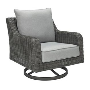 Signature Design by Ashley Elite Park P518-821 Swivel Lounge with Cushion (Outdoor Seating - Lounge Chairs)