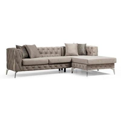 Nova Wholesale Furniture Piera Reversible Sectional - Grey