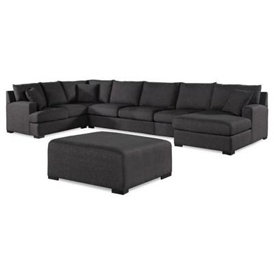 Nova Wholesale Furniture Balwyn RAF Sectional - Smoke