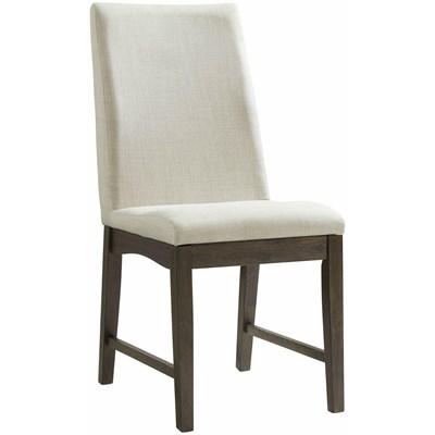 Elements International Dapper Dining Side Chair (Walnut Finish)