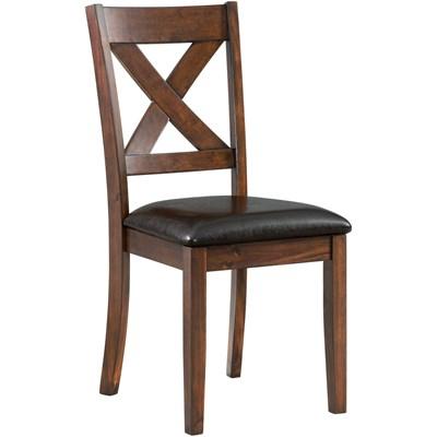 Elements International Alex Dining Side Chair - Espresso