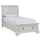 Signature Design by Ashley Robbinsdale B742B12 Twin Sleigh Storage Bed