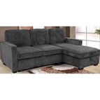 Minhas Furniture CASPER-03 Media Sleeper - Grey