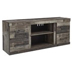Signature Design by Ashley Derekson EW0200-268 Large TV Stand with Fireplace Option
