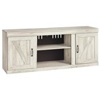 Signature Design by Ashley Bellaby EW0331-268 Large TV Stand with Fireplace Option