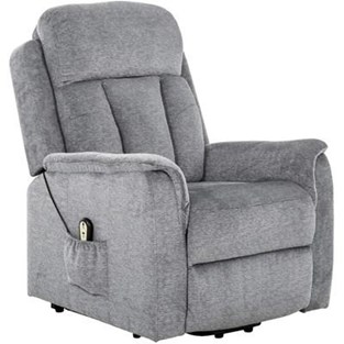 Primo International Stetson U586217610MPLH Power Lift Recliner - Grey (Lift Chairs)
