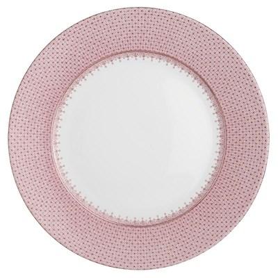 Mottahedeh Pink Lace Service Plate (Charger / Service - Charger Plates)