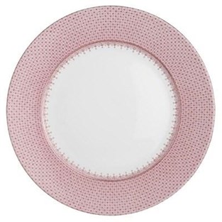 Mottahedeh Pink Lace Service Plate (Charger / Service - Charger Plates)