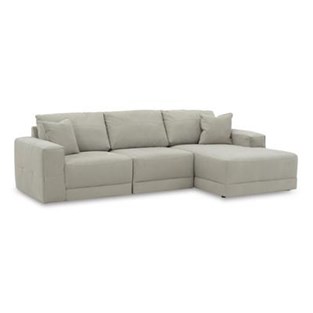 Benchcraft Next-Gen Gaucho 18304S2 3 pc Sectional Sofa with Chaise (Sectionals - Stationary)