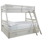 Signature Design by Ashley Robbinsdale B742B16 Twin over Full Bunk Bed with Storage