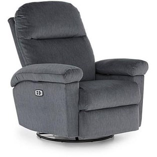 Best Home Furnishings Jodie 3NZ05 Swivel Glider Recliner - Charcoal (Recliners - Manual)