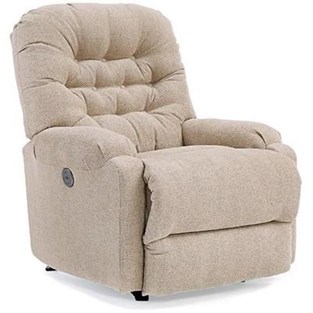 Best Home Furnishings Barb 6MP17 Rocker Recliner - Flax (Recliners - Manual)