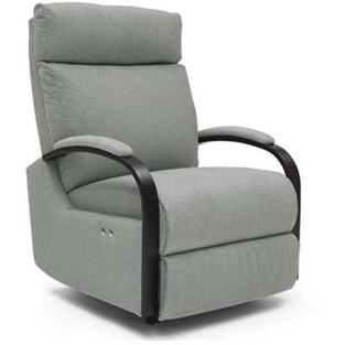 Best Home Furnishings Kinetix 7N67E Rocker Recliner - Seaglass (Recliners - Manual)