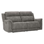 Signature Design by Ashley Next-Gen Durapella 5930147C 2 Seat Power Reclining Sofa Adjustable Headrest