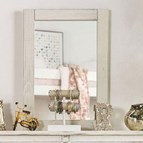 Furniture of America Rockwall AM7000WH-M Mirror