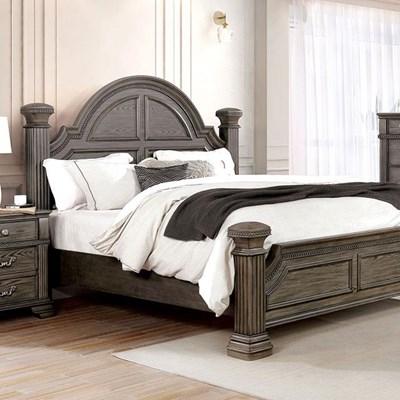Furniture of America Pamphilos FOA7144GY-CK-BED