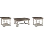 Signature Design by Ashley Havalance T814T1 Coffee Table and 2 End Tables