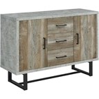 Coaster Furniture Abelardo 953565 3-Drawer Engineered Wood Cabinet - Weathered Oak