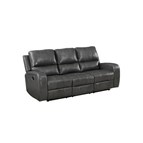 New Classic Furniture Linton L1721-30P1-DGR Power Reclining Sofa - Grey