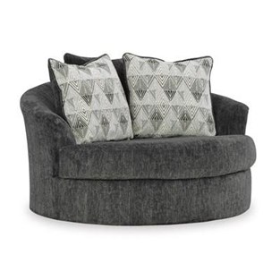 Signature Design by Ashley Biddeford 3550421 Oversized Swivel Accent Chair (Accent Chairs - Swivel)